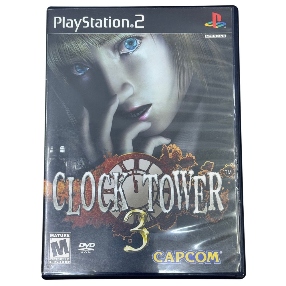 Clock Tower 3 Sony PlayStation 2 PS2 Capcom 2003 Survival Horror SLUS 20633 CIB
